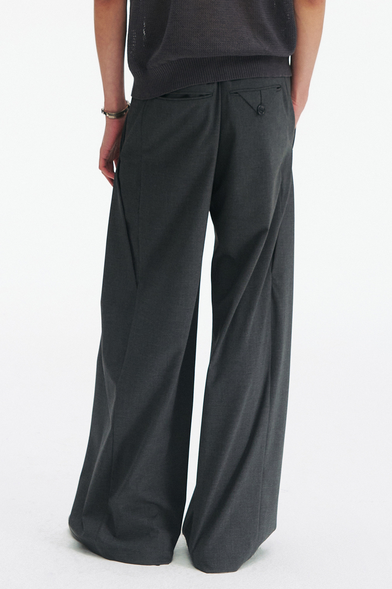 Modal Pleated Trousers