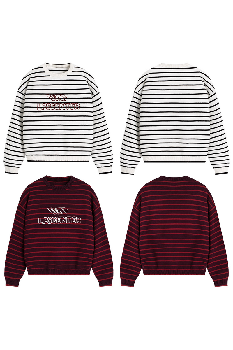 Chain Embroidered Sweater