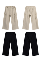Distressed Side Pocket Cargo Pants
