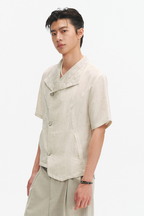 Jacquard Deconstructed Shirt