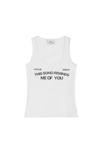 Slim Stretch Graphic Tank