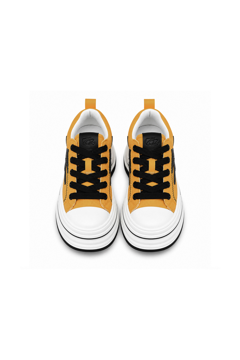 7cm Platform Canvas Sneakers