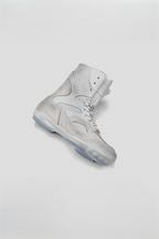 Distressed High Top Boxing Boots