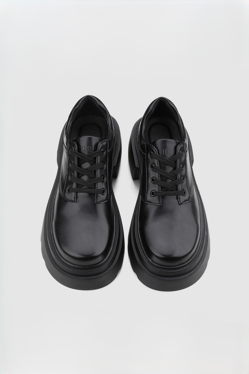 Chunky Platform Derby Shoes