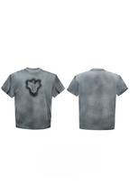 Spray Dyed Padded T-Shirt