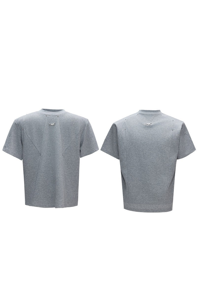 Asymmetric Cropped T-Shirt