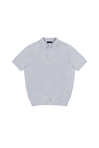 Linen Knit Polo Shirt