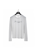 Metallic Print Lyocell Tee