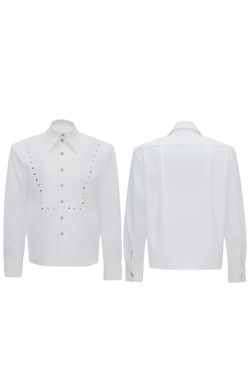 Layered Linen Shirt