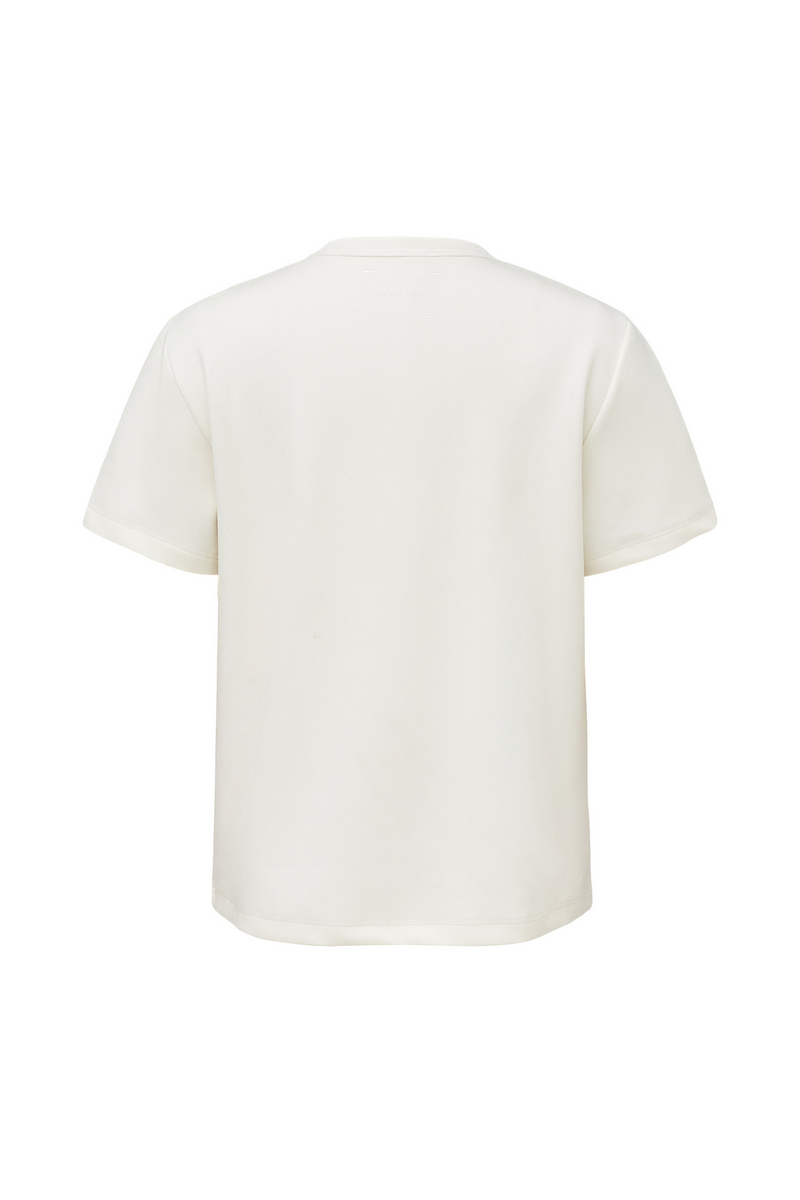 Linen Lyocell Boxy Tee