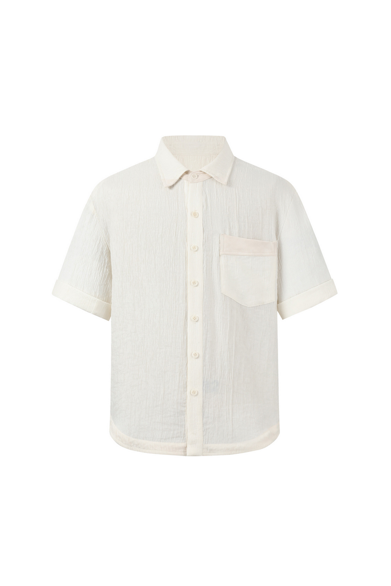 Textured Wool Shirt