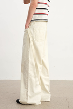 Washed Straight Jeans