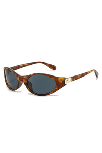 Leopard Print Frame Gray Sheet