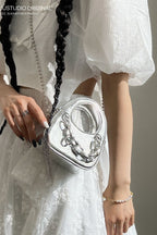 Chain Crossbody Mini Tote Bag - EU Only