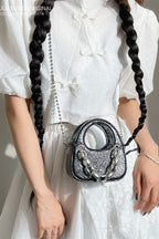 Chain Crossbody Mini Tote Bag - EU Only