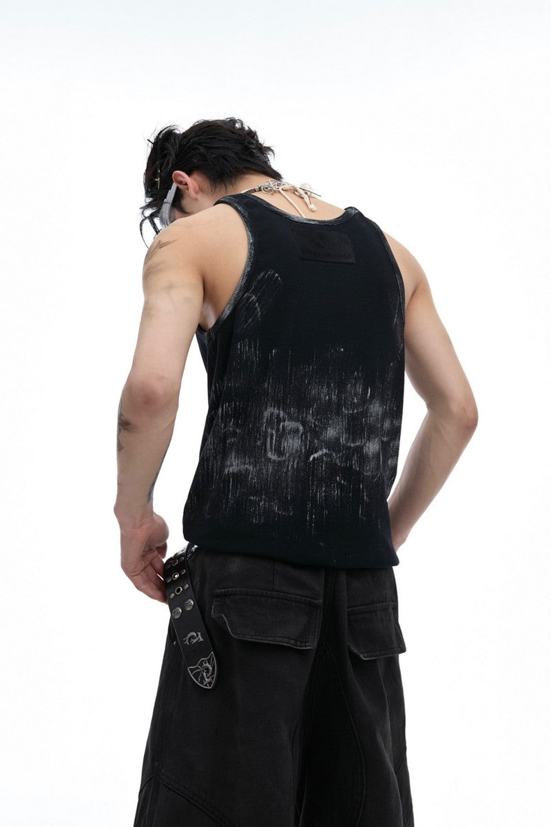 Retro Ribbed Vest