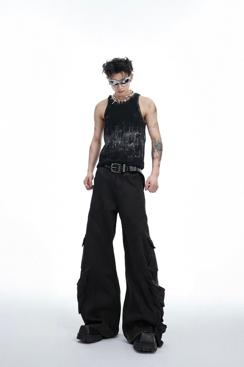 Retro Ribbed Vest