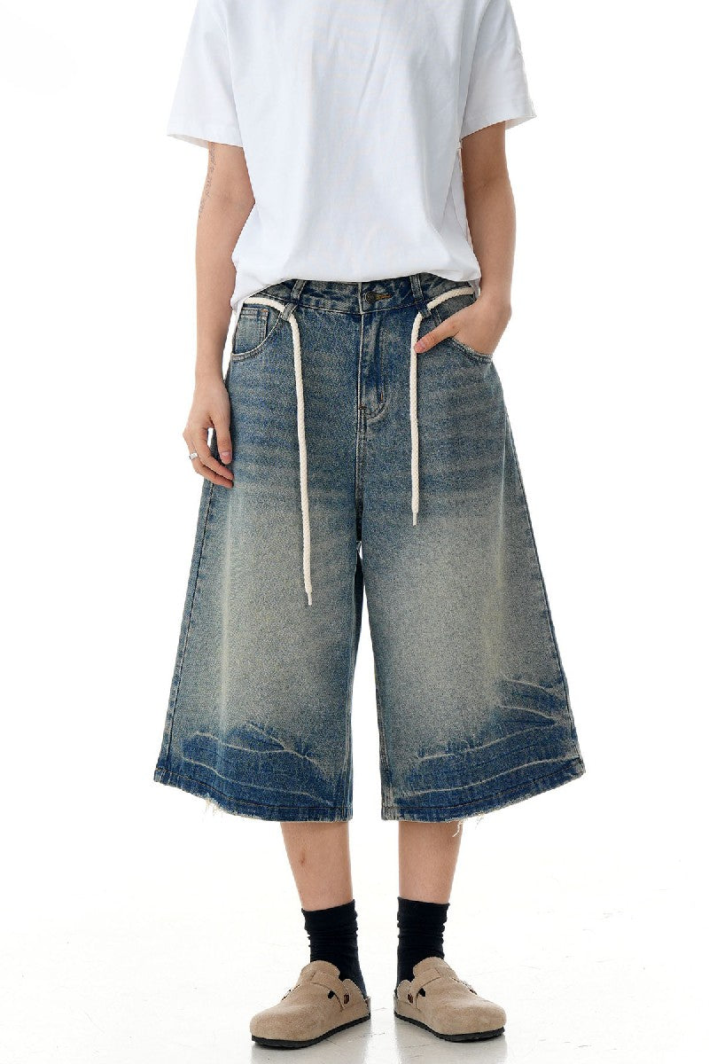 Drawstring Blade Jorts