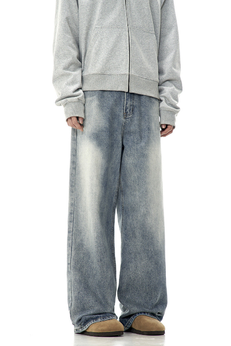 Retro Washed Oversized Jeans - EU Only