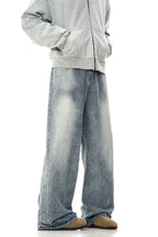 Retro Washed Oversized Jeans - EU Only