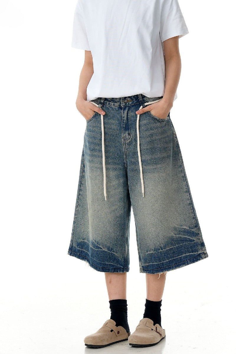 Drawstring Blade Jorts
