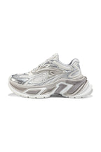 Chunky Platform Dad Sneakers - Satin White