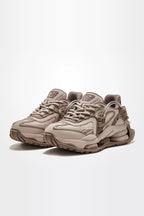Mesh Chunky Running Sneakers - diagonal pair