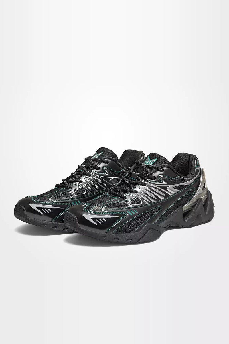 Retro Chunky Running Sneakers - diagonal pair