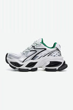 Chunky Retro Dad Sneakers - Green Tortoiseshell Sneaker