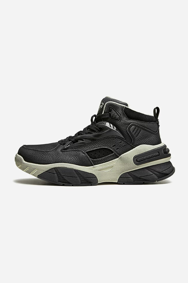Retro Chunky Skate Sneakers - Black