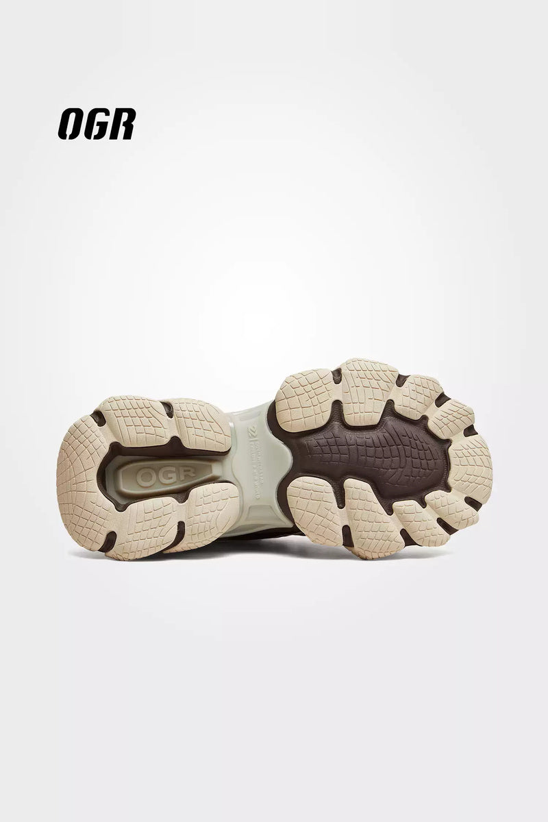 Futuristic Chunky Running Sneakers - product view