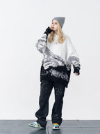 H/C Mountain Negative Knit Turtleneck - UK Only