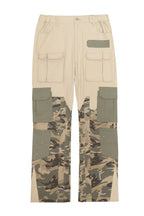 STEEPC Camo Flared Cargo Trousers - UK Only