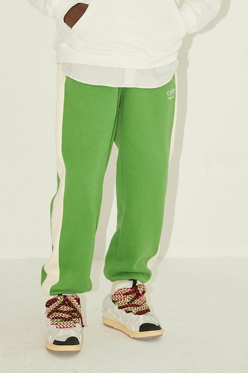 Empty Reference Embroidered Logo Sweatpants