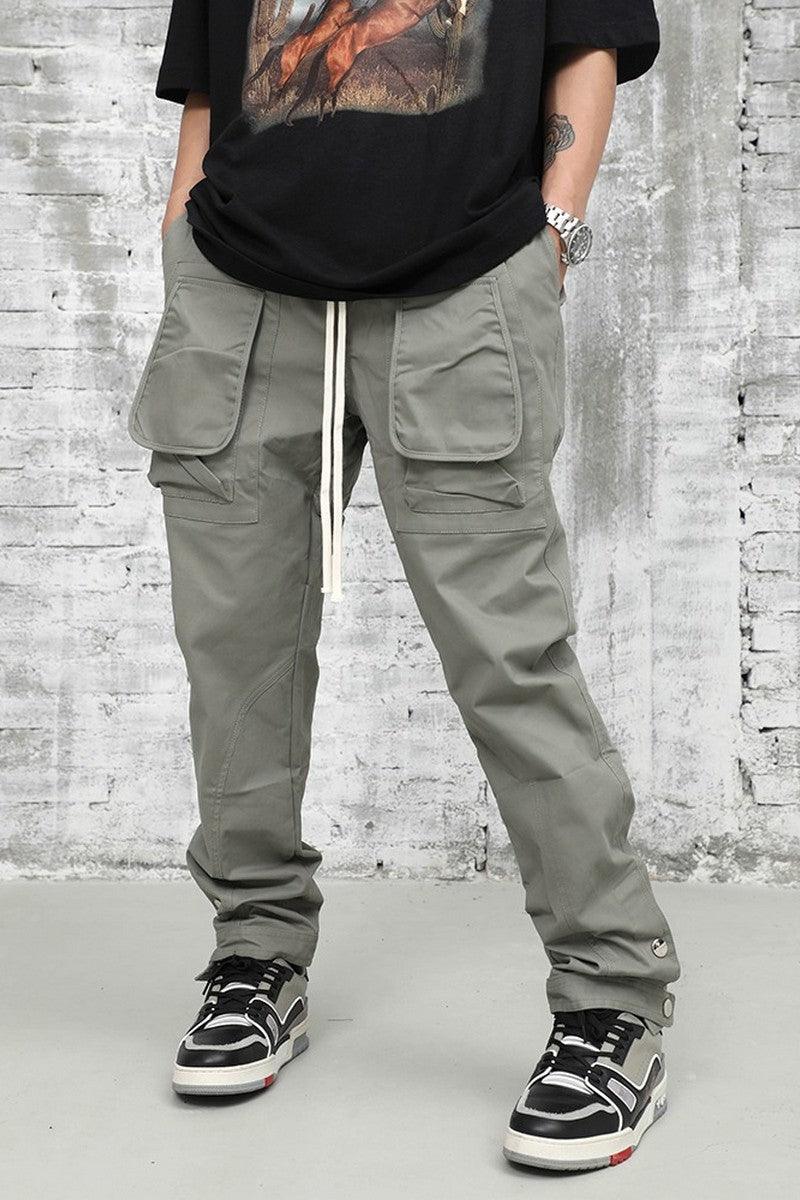 CZ Front Pockets Straight Trousers