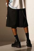 Empty Reference Suit Loose Shorts