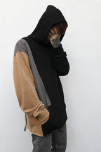 CZ Irregular Stitched Hoodie