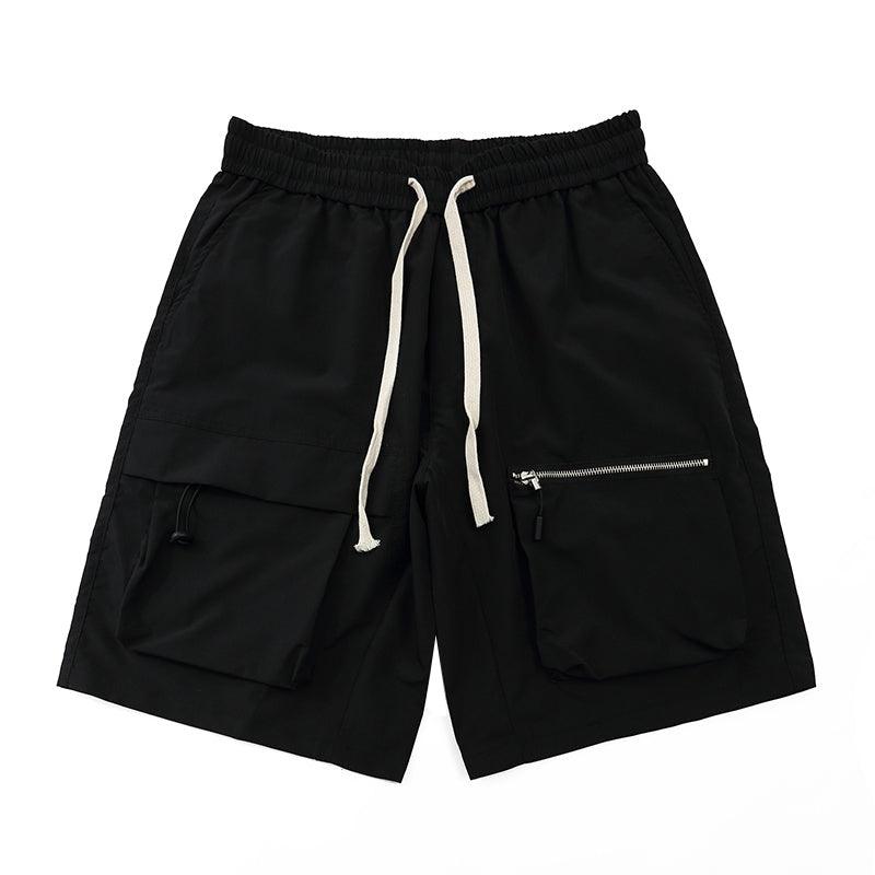CZ Front Pockets Functional Shorts