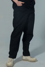 THINGY Black Straight Jeans