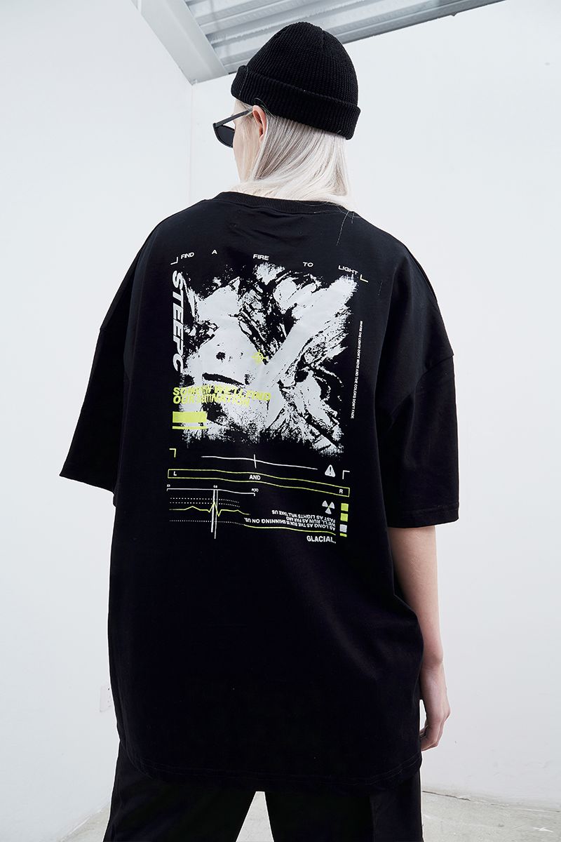 STEEPC Heart Rate Loose Tee