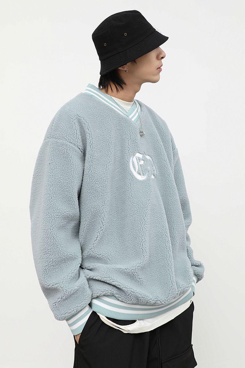 CZ ED Logo Sherpa Sweater