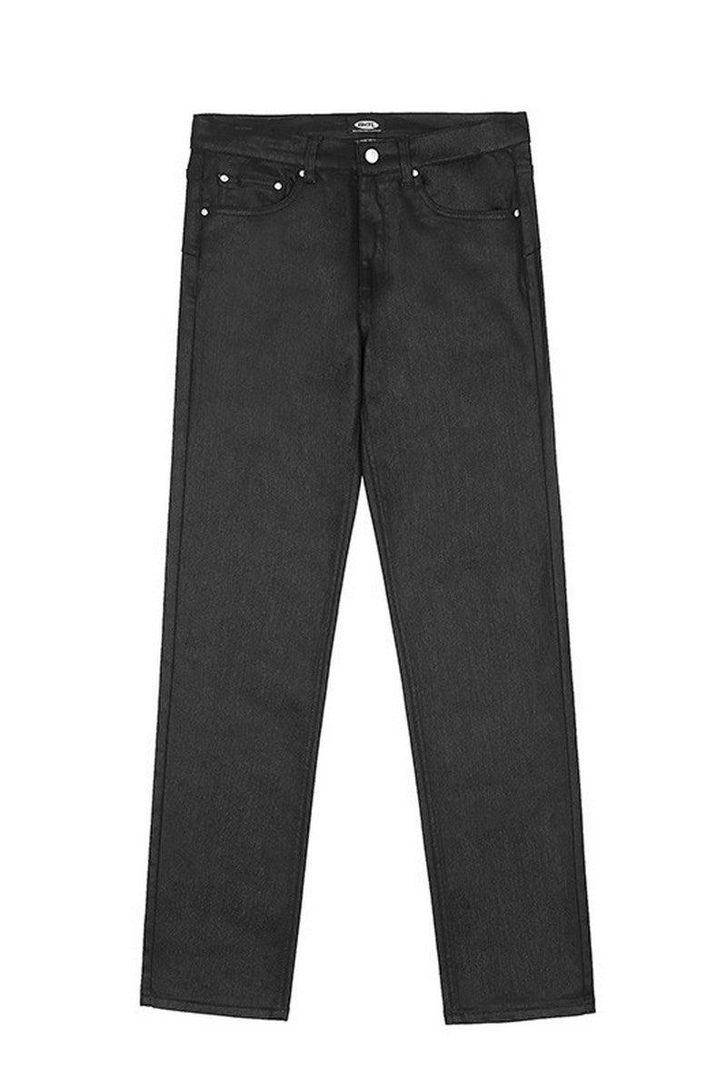 CZ Black Straight Jeans