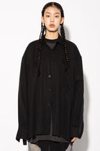 Unknown World Loose Silk Hemp L/S Shirt