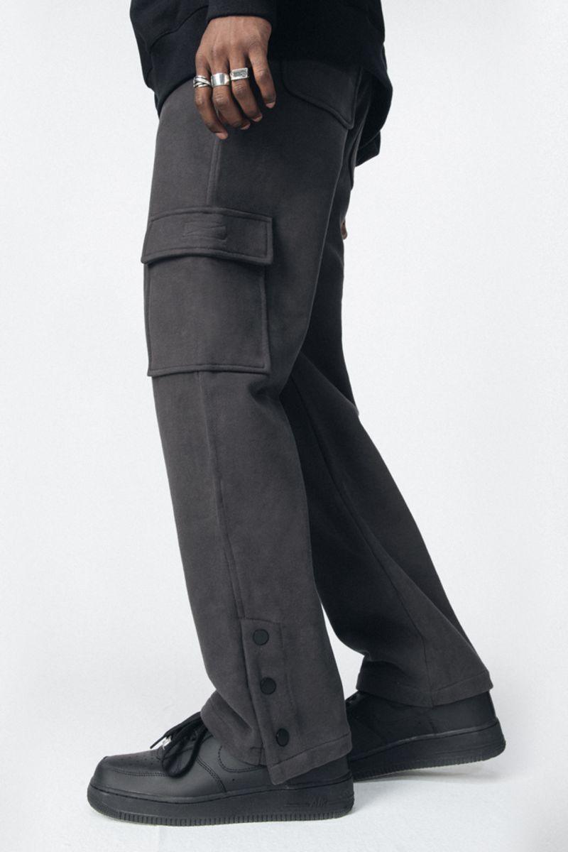 Antidote Heavy Straight Buttons Trousers