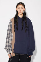 Unknown World Stitched Reconstruction Hoodie