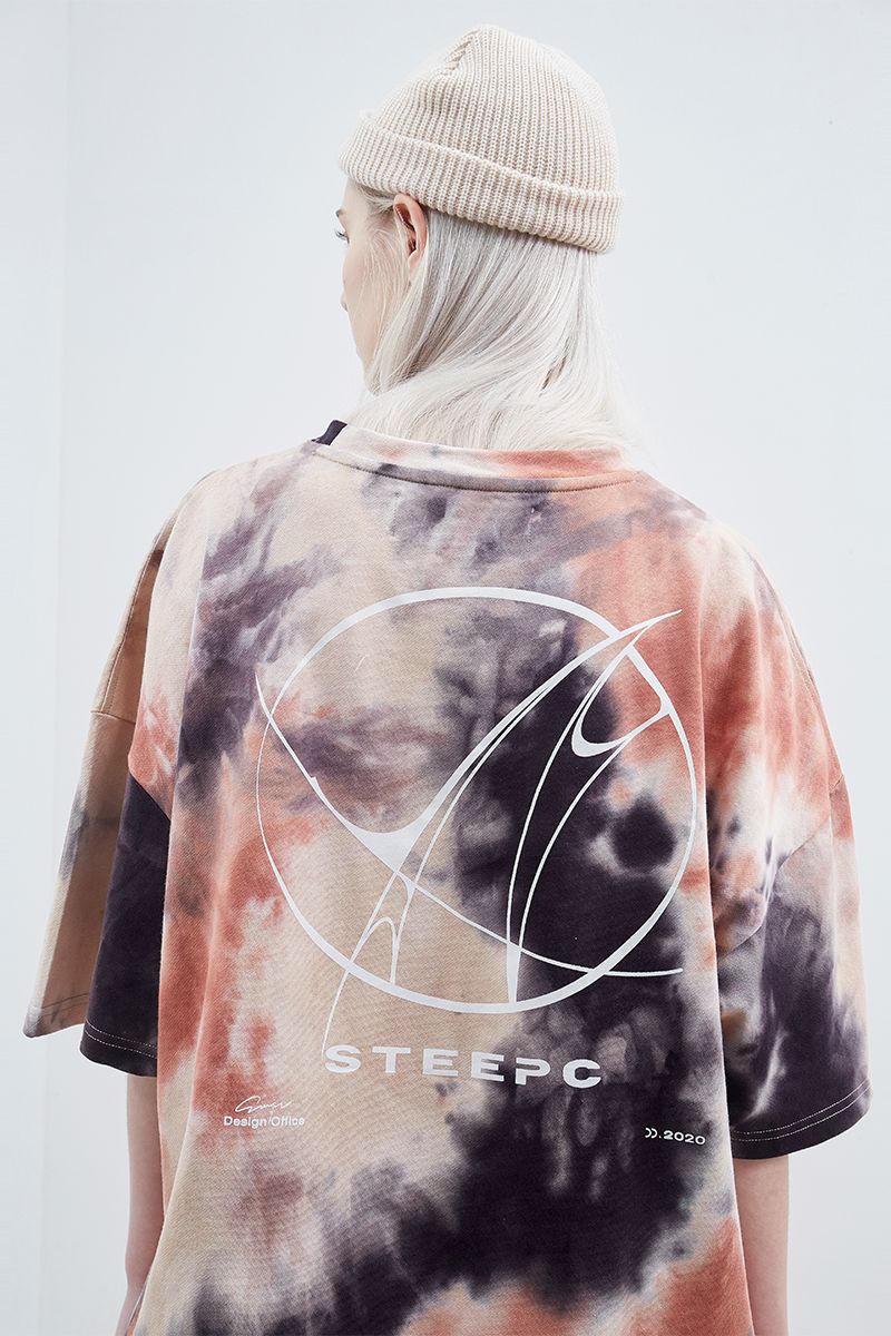 STEEPC Tie Dyed Logo Tee