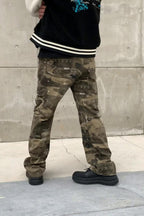 CZ Interface Print Camo Straight Trousers