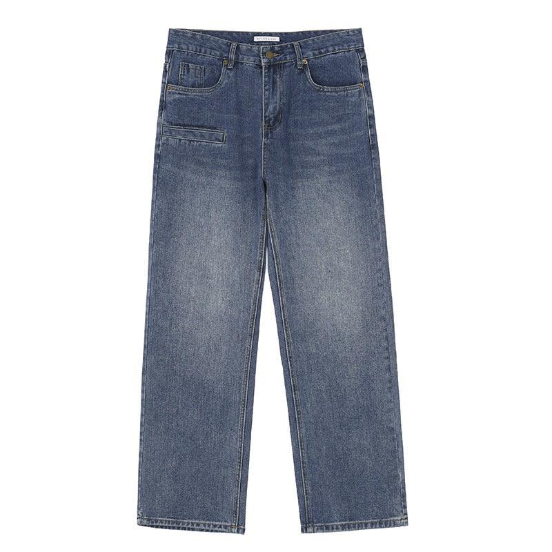 CZ Washed Vintage Loose Jeans