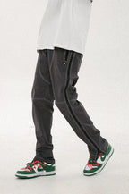 F&F Functional Structure Zipper Trousers