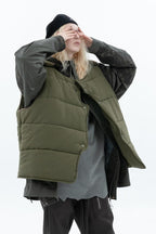 Error Code Stitched Vest Tactical Camo Jacket